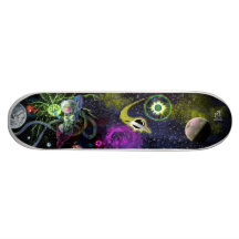Diva de l'espace plateaux de planche à roulettes