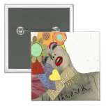Diva moderne vintage badges