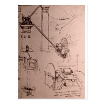 Diverses machines hydrauliques carte postale