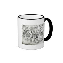 Diverses scènes illustrant un psaume 2 mug à café