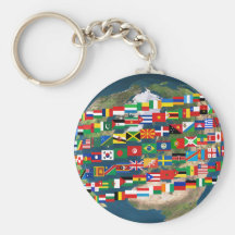 Diversité globale #2 Keychain Porte-clefs
