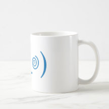 Dizzy dans bleu-foncé mug à café