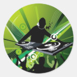 dj-3 autocollants