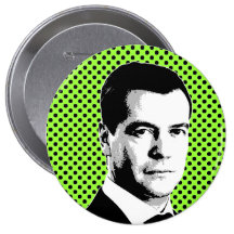 Dmitriy Medvedev Badge Avec Épingle