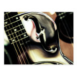 DOBRO, art de guitare, cool de carte postale