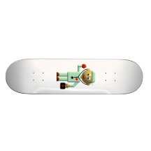 Docteur avec Apple et le sac médical Skateboards Customisés