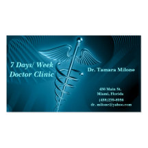 Docteur carte de visite