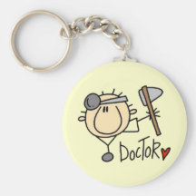 Docteur masculin Keychain Porte-clés