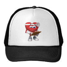 Docteur médical Cute de coeur Casquettes De Camionneur