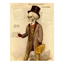 Docteur squelettique cartes postales