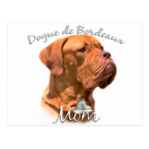 Dogue de Bordeaux Mom 2 Cartes Postales