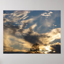 Doigts de ciel affiches