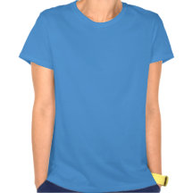 D'oiseaux bleus pièce en t de jeune mariée heureus t-shirts