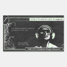 Dollar d'O Autocollant