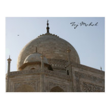 dôme du Taj Mahal Carte Postale