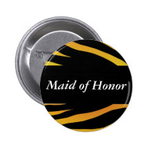 Domestique de bouton de zèbre d'honneur pin's