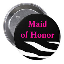 Domestique de bouton de zèbre d'honneur pin's