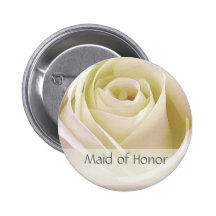 Domestique de double blanc d'honneur rose badge