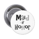 Domestique de gris d'honneur badge avec épingle