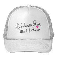 Domestique de partie de Bachelorette d'honneur Casquette De Camionneur