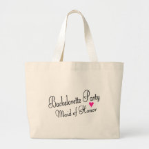 Domestique de partie de Bachelorette d'honneur Sac Fourre-tout