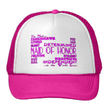 Domestiques des faveurs de noce d'honneur : Qualit Casquette De Camionneur