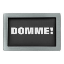 DOMME ! BOUCLE DE CEINTURE RECTANGULAIRE