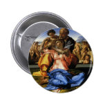 Doni Tondo ou Doni Madonna par Michaël Angelo Badge Avec Épingle