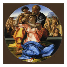 Doni Tondo ou Doni Madonna par Michaël Angelo Invitation Personnalisable