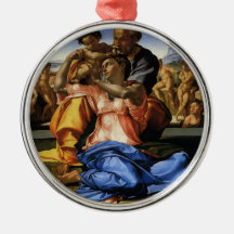 Doni Tondo ou Doni Madonna par Michaël Angelo Décoration Pour Sapin De Noël