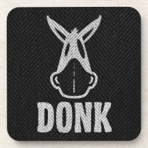 DONK - Blanc sur le noir - ensemble de caboteur Sous-bocks