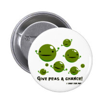 Donnez à des pois une occasion badge avec épingle