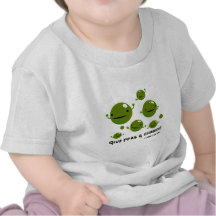 Donnez à des pois une occasion t-shirt