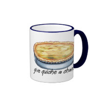 Donnez à quiche une occasion mugs à café