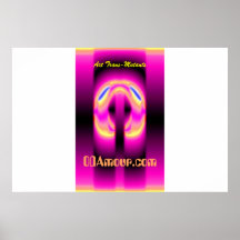 D'or rose de chaire de Suson Affiches