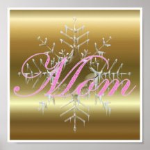 dossier de Noël de la maman 8.99x8.99 Posters
