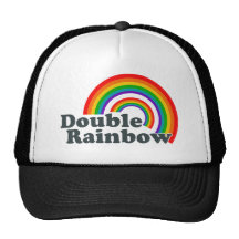 Double arc-en-ciel (accessoires) casquette