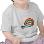 Double arc-en-ciel t-shirts