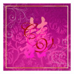 Double bonheur de PixDezines, mariage chinois Cartons D'invitation