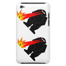 Double caisse d'iPod de problème Coque iPod Touch