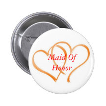 Double domestique de coeurs d'honneur pin's
