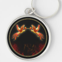 Double double chance de Phoenix Porte-clefs
