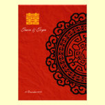 Double faire-part de mariage oriental RSVP de bonh invitations