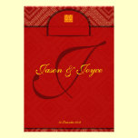 Doubles cartes classiques de faire-part de mariage invitations