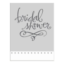 Douche nuptiale cartes postales