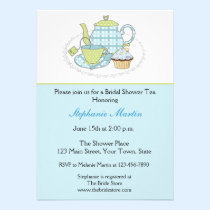 Douche nuptiale de thé invitations