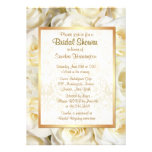 Douche nuptiale florale de rose blanc bristol