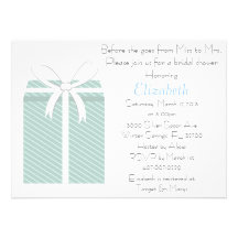 Douche nuptiale Inivitation de boîtes-cadeau rouge Cartons D'invitation