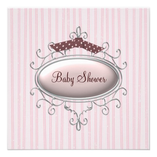 Douche rose de bébé de Brown Bristol