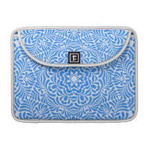 Douille bleue d'aileron de Rickshaw de Deco Palmie Poches Pour Macbook